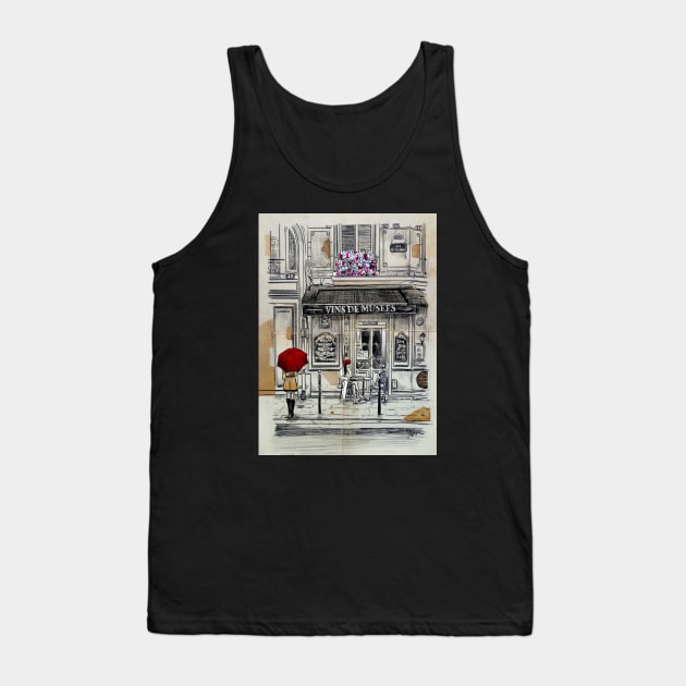 Vins de Musees Tank Top by Loui Jover 